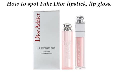 fake dior lip balm vs real